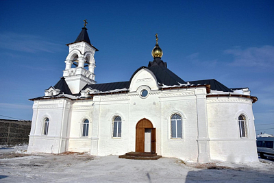 Храм во имя святителя Иоанна Златоуста,с. Долгие, Курганская область